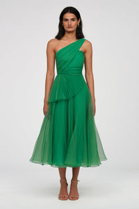 Cece Pleated Organza Dress