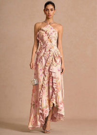 Hatsu Bouquet Floral Maxi Dress