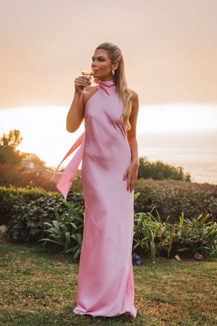 Pink Bridesmaid Dress
