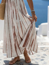 Karis - Casual Fit Soft Dye Midi Dress