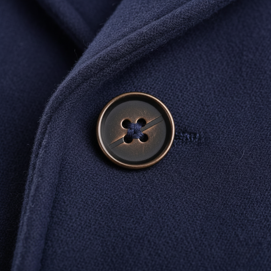 Monty - Men’s Wool Blend Double-Breasted Coat