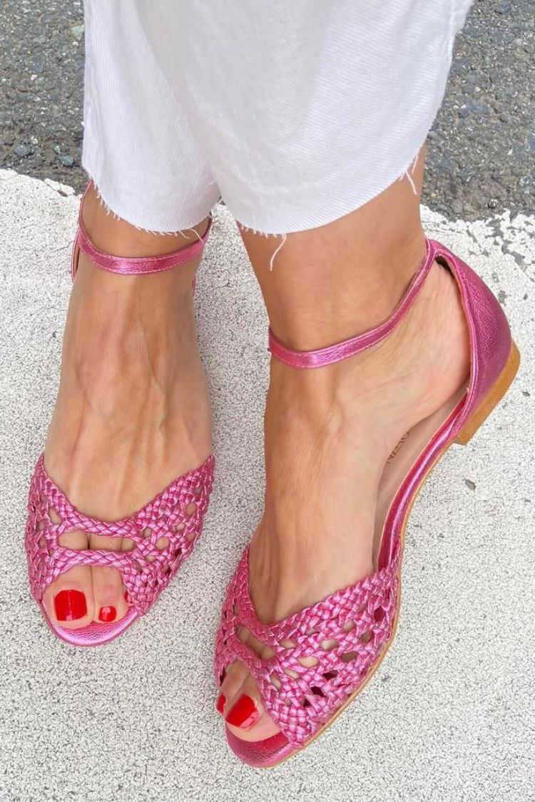Isabelle – Woven Summer Sandals