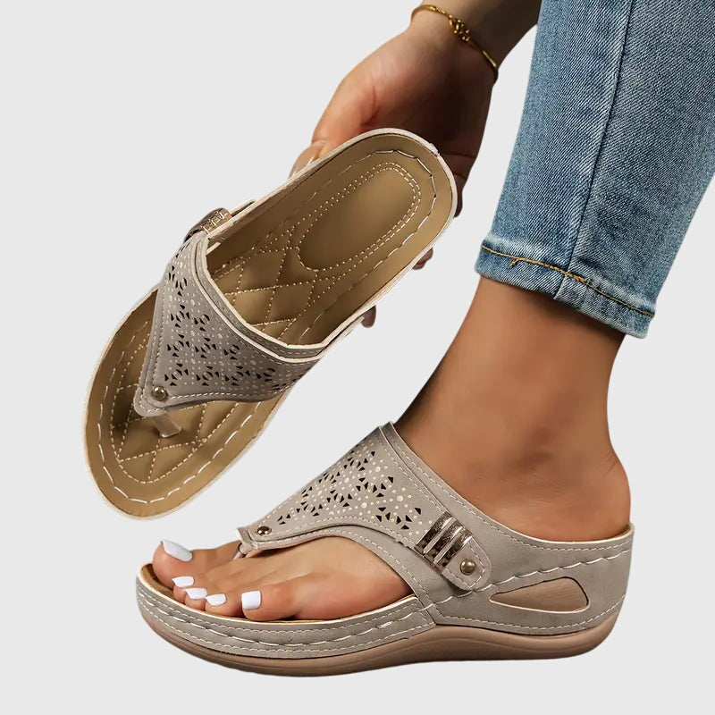Kaylie | Orthopedic Sandals Khaki