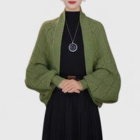 Elyzianne | Elegant Cardigan Green