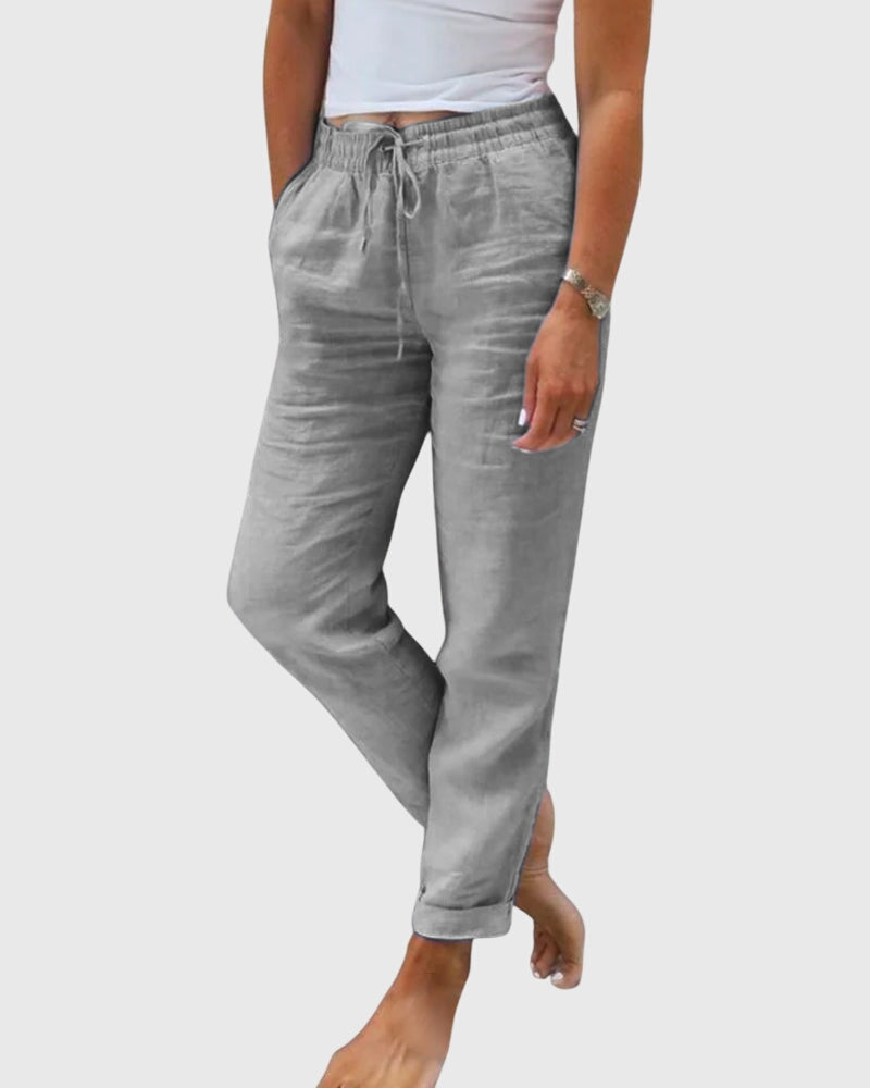Margaret | Elegant Women's Pants Gray