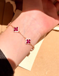 Ruby Cleef Bracelet