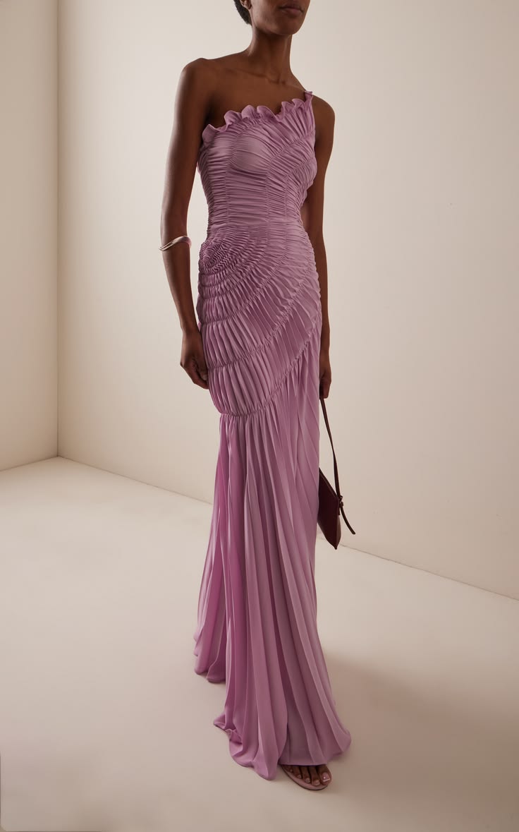 Exclusive Eden Georgette Maxi Dress By Georgia Hardinge Moda Operandi