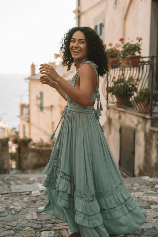 Summer Boho Hippie Dress Outfit Ideas For Vacation Travel