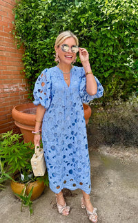 Pamela Poppy Maxi Dress