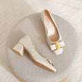 Lucie - Elegant Leather Heels