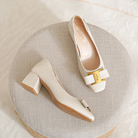 Lucie - Elegant Leather Heels