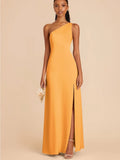 Dress Kira Dress In Matte Satin Color: Yellow Size: S