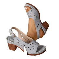 Alina – Ankle Strap Block Heel Sandals