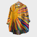 Solara - Elegant Linen Summer Blouse