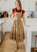 Everette Overall Dress In Autumn