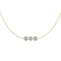 Round Diamond Necklace