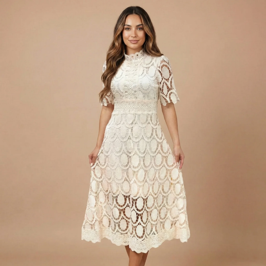 Rosalie Lace Midi Dress
