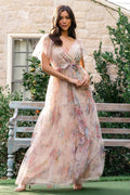 Allegra Off Shoulder Maxi Dress Multi Floral