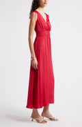Smocked Waist Sleeveless Maxi Dress (Women)