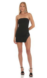 Sequin Dress In Black