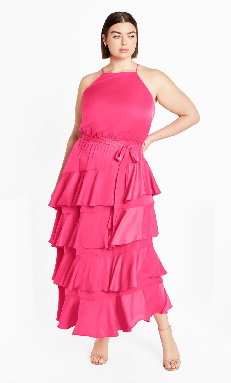 Joelle Maxi Dress Pink