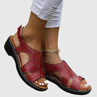 Celeste - Orthopedic Sandals Red