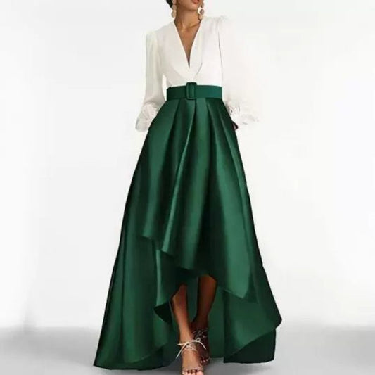 Unforgettable Bridal Dress Women's Fashionable And Elegant V Neck