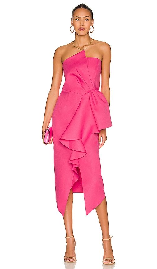 Elliatt Reception Dress In Fuchsia From .com