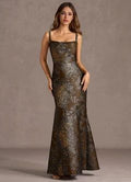 Trinity Navy Maxi Dress