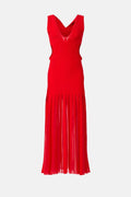 Cut Out Knit Maxi Dress