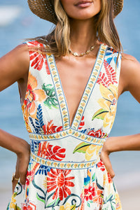 Sabrina Tropical Maxi Dress