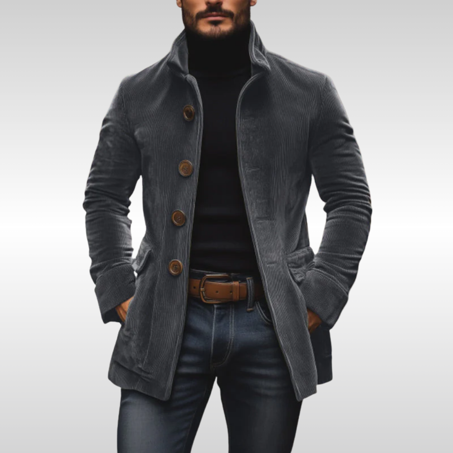 Alfie – Corduroy Jacket with Slim Tailored Fit