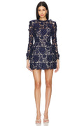 Bronx Banco Maia Mini Dress In Navy From .com