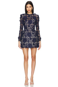 Bronx Banco Maia Mini Dress In Navy From .com