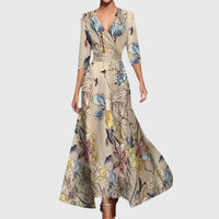 Leila | Elegant Dress Champagne