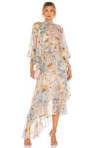 L'Idee Renaissance Split Gown In Light Pink From .com