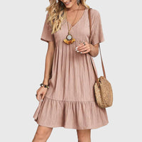 Jasmine | Elegant Flattering Dress Pink