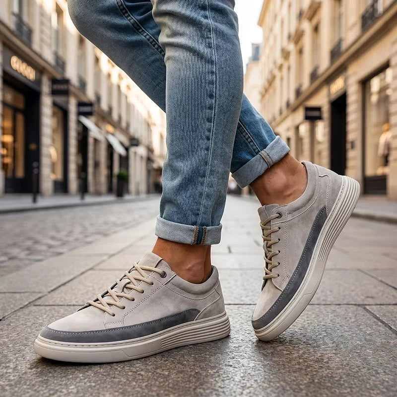 Renzo - Suede Cushioned Sneakers