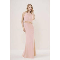 Jasmine Dress Jb Jasmine Bridesmaids Rose Pink Georgette Popover