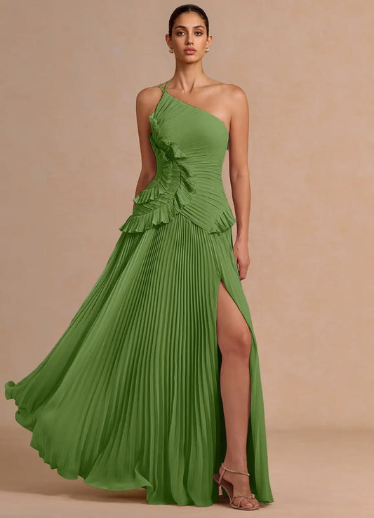 Melody Herb Green Maxi Dress