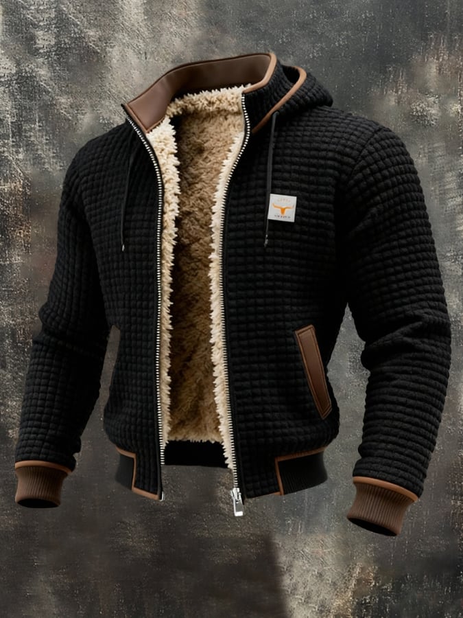 Logan - Quilted Polar Fleece Jacket