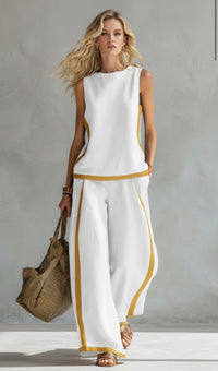 Lilias – Cotton Linen Two-Piece Set