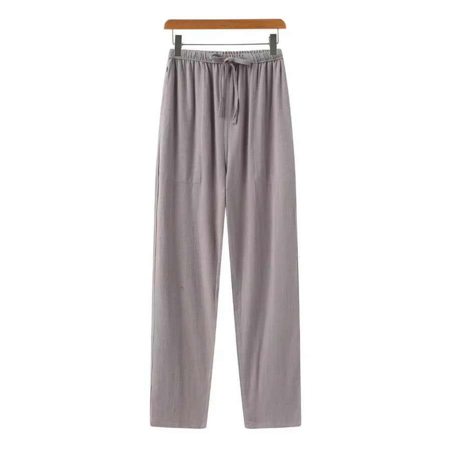 Ronald | Marrakech - Linen Pants Gray