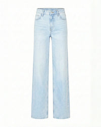 Linnea – Mid Rise BBL Wide Leg Jeans