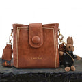 Clover – Vintage Satchel Handbag with Free Charm
