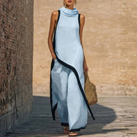 Lexie - Sleeveless Linen Trouser Set