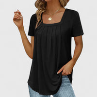 Lenabria | Elegant Summer Blouse Black