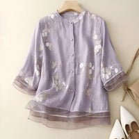 Louise™ | Lightweight Cotton Blouse
