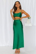 Made Love Midi Dress L Green