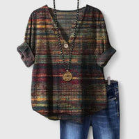 Chrystina | Sophisticated Blouse Multicolor